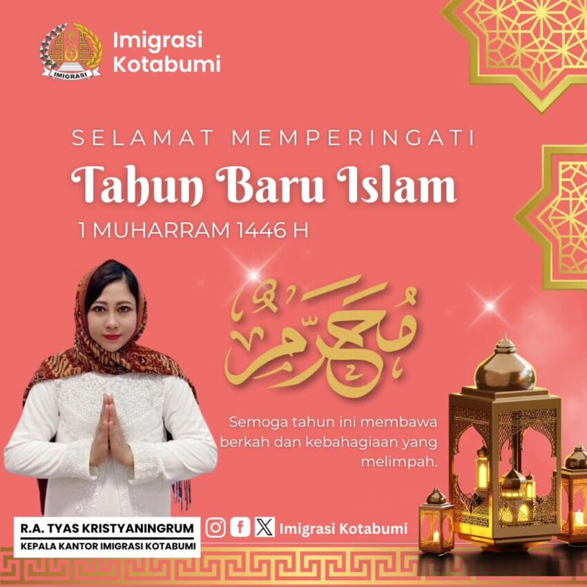 Selamat memperingati Tahun Baru Islam 1 Muharram 1446 H
