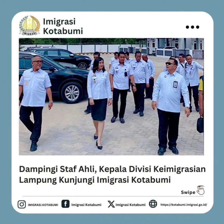 Kunjungan Kepala Divisi Keimigrasian Tato J. Hidayawan