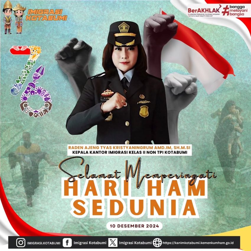 Selamat Memperingati Hari Hak Asasi Manusia Sedunia